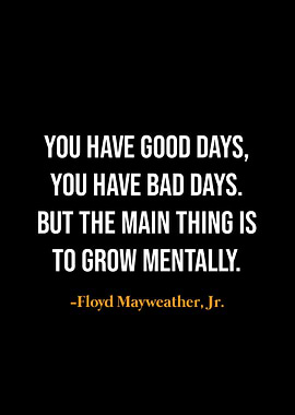 Floyd Mayweather quotes