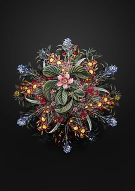 Chinese Quince Wreath