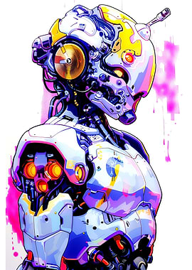 Cyborg Painting