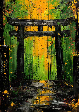 Torii Gate Green Poison