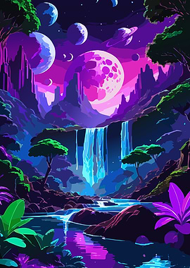 Lush Alien World