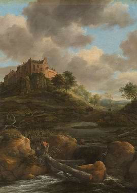 Jacob van Ruisdael Castle