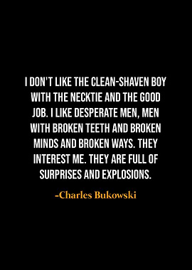 Charles Bukowski quotes
