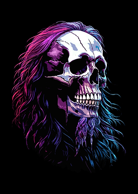 Violet Skull