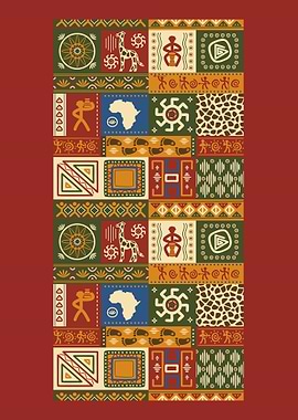 Vibrant African Print