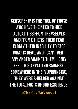 Charles Bukowski quotes