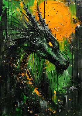 Green Glow Dragon