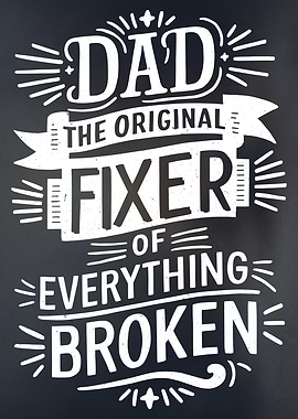 Handyman Dad Decor