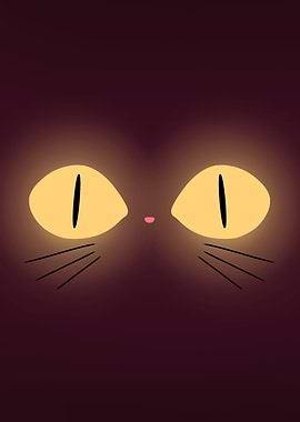 SCARY HALLOWEEN GHOST CAT