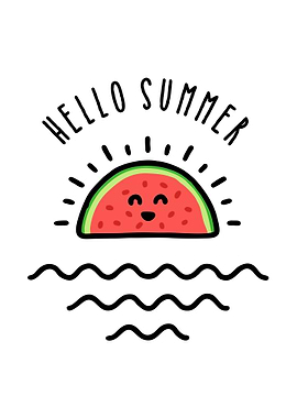 Hello Summer Watermelon