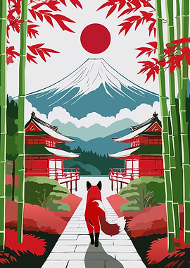 Traditional Village Fox