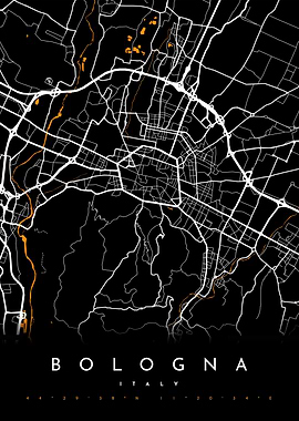Bologna Map