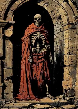 Skeleton in Ruins