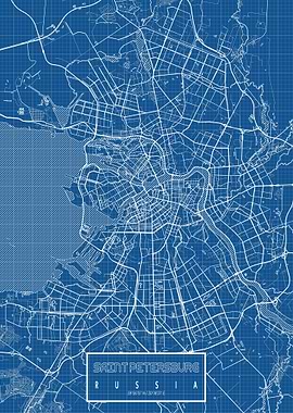 Saint Petersburg Blueprint
