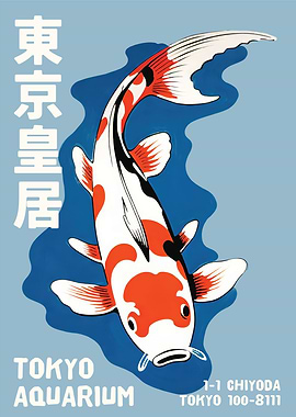 Tokyo Aquarium Poster