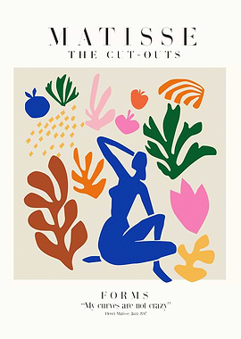 MATISSE WOMAN AND FORMS