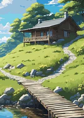 house on the edge forest