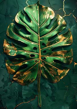 Emerald Green Monstera