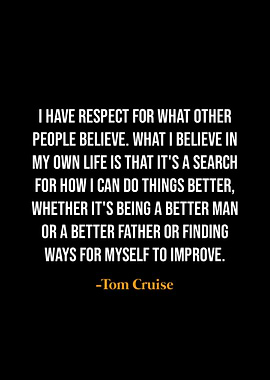 Tom Cruise quotes