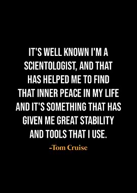 Tom Cruise quotes