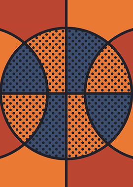 Abstract basketball