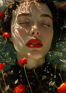 Submerged Girl