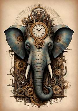 Mechanized elephant