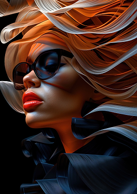 Flowing Female Elegance