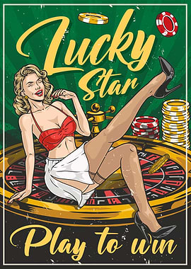Lucky Star Casino Girl
