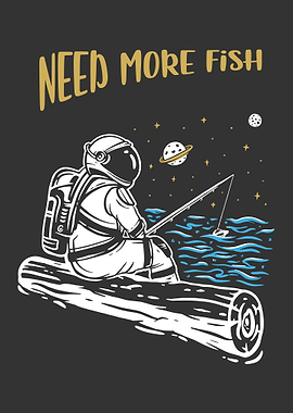 Fishing Astronaut