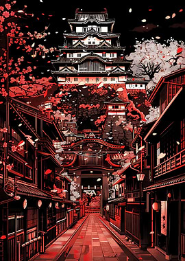 Blossom Crowned Castle