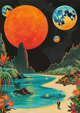 Retro Space Vacation