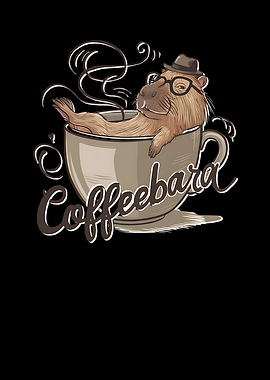 Capybara Coffee Enthusiast