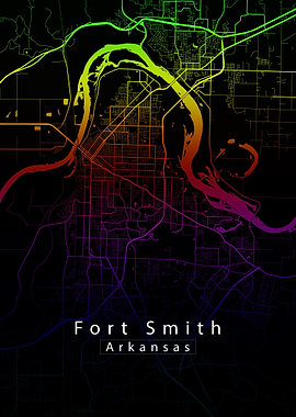 Fort Smith City Map