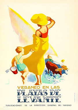 Coastal Bliss Vintage Art