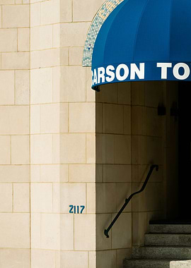 building HD Blue Wallpap