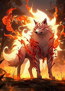 Fox Kitsune Japanese