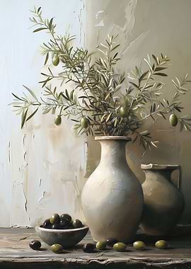 Rustic Tuscan Stil life