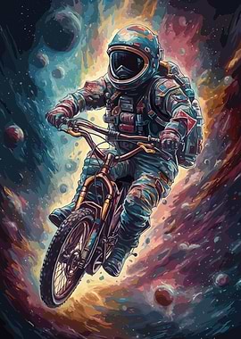 BMX Astronaut Space