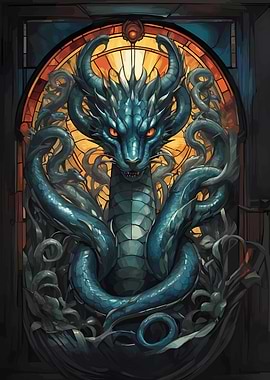 Hydra Head Myth Animal