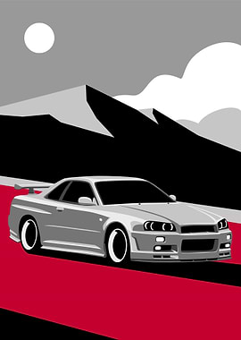 Nissan Skyline GTR R34