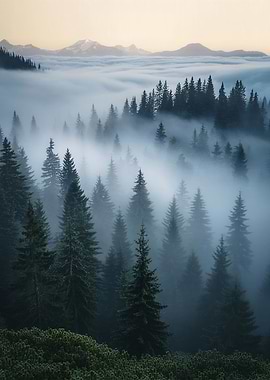 Foggy Pines