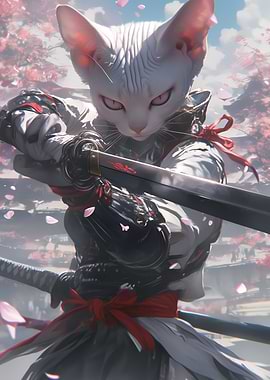 White Cat Samurai