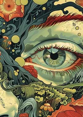 Surreal Eye of Nature