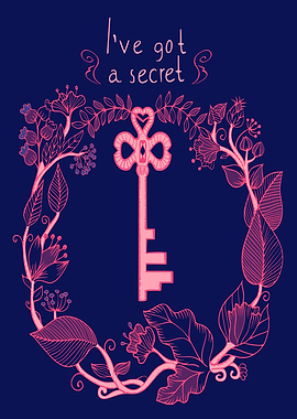 Minimalistic Floral Tattoo