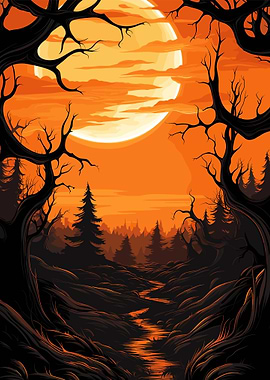 Forest Sunset