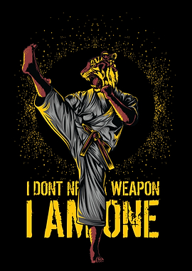 Martial Arts MMA Tiger