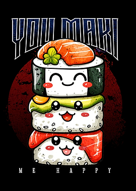 Funny Japanese Sushi