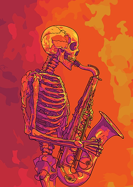 Jazz Lover Beyond Life Art