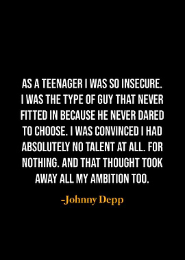 Johnny Depp quotes